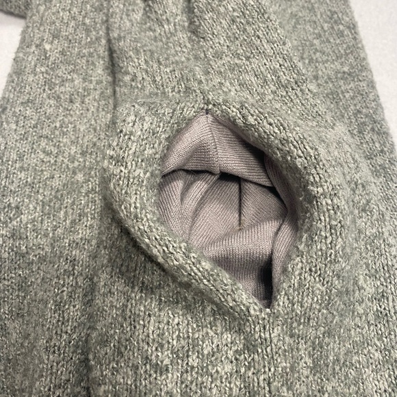 Urban Outfitters Gray Long Cardigan Open Front Sweater Size M #1398 - Picture 6 of 14